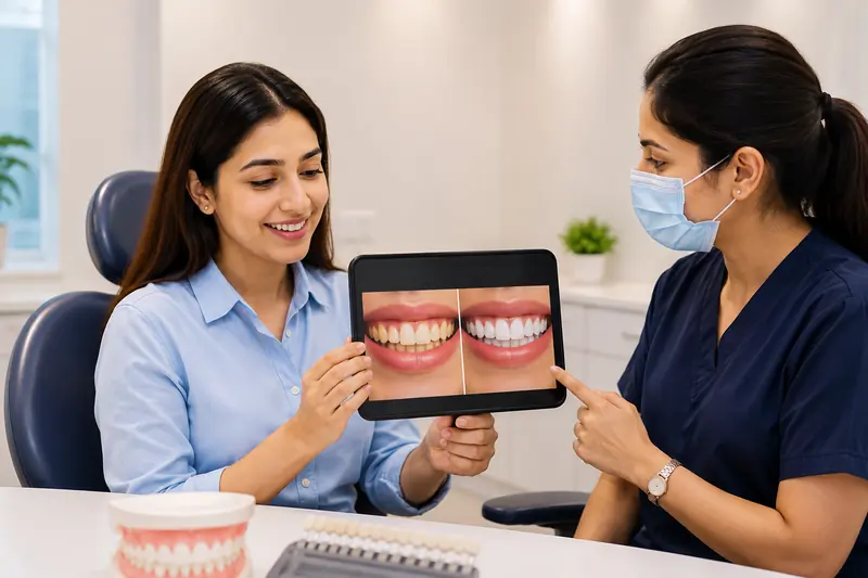 At-home teeth whitening products reviewed for safety and effectiveness
