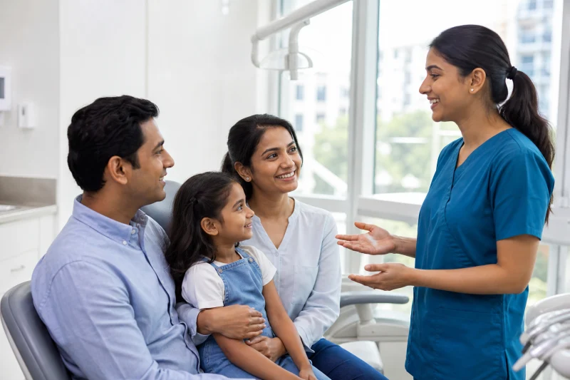 Kid-friendly dentist in Faridabad with family dental care